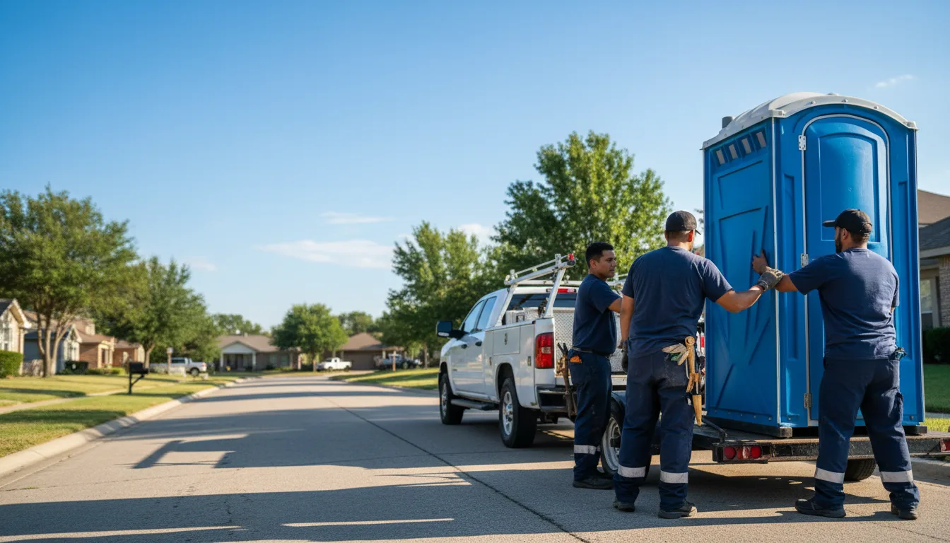 Portable Toilet Rental in Evansville, IL near me